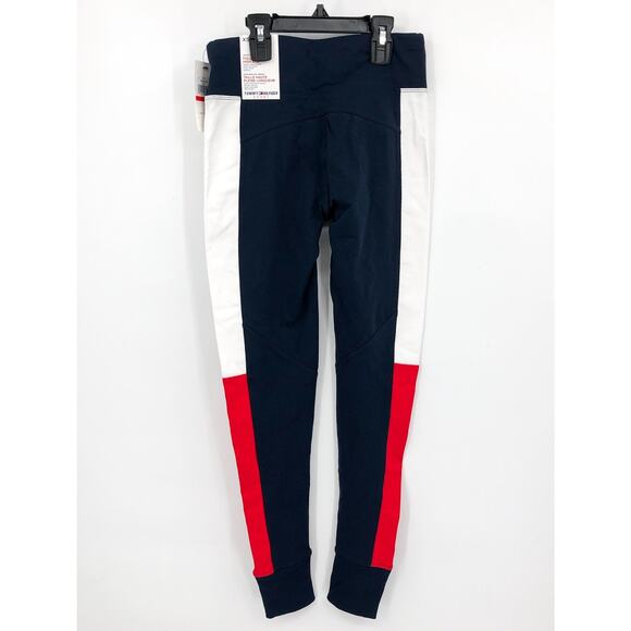 TOMMY HILFIGER Womens Performance Leggings XS Navy Blue Jersey High Rise NWT - Picture 8 of 14